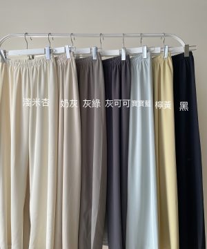 天天都愛穿 夏日必收 長腿修臀降溫褲 (建議穿到Ｌ）