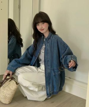 實穿顯瘦款 丹寧外 / 2色
