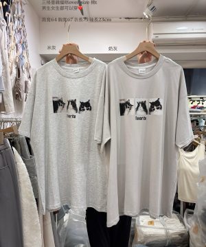 三格喵喵tee /薄款