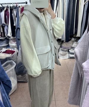 超好看‎♡熱銷連帽背心 / 3色