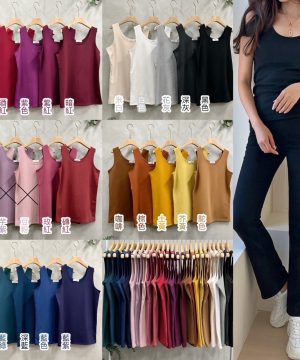 彈性超好內磨毛打底背心