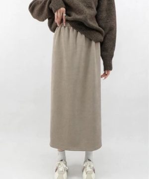 超顯瘦百搭坑條裙 / 2色