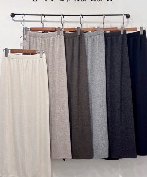 大彈性坑條裙 / 6色