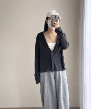 超級舒服又顯瘦！推推🌟 涼感不貼手臂罩衫