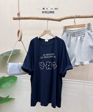 刺繡花花tee