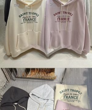 france 連帽帽tee